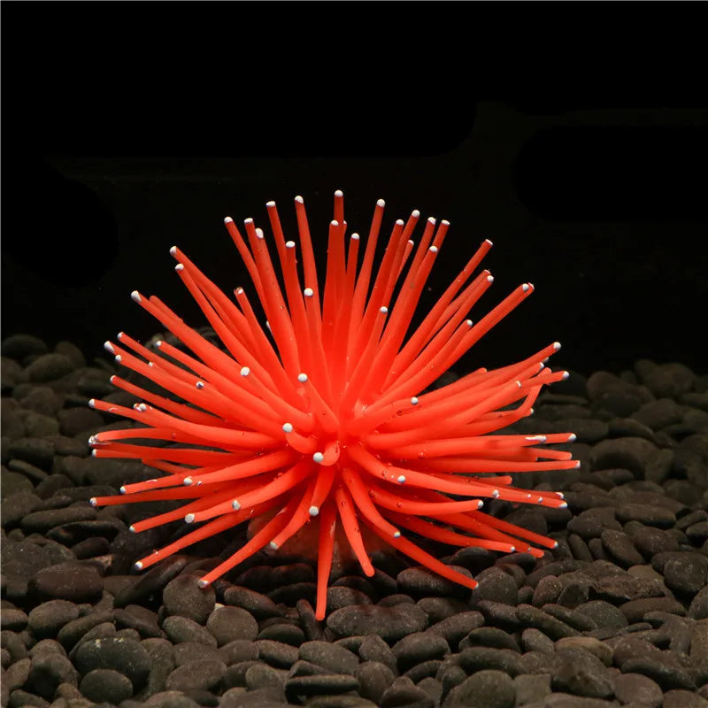 Silicone Sea Urchin Aquarium Decor