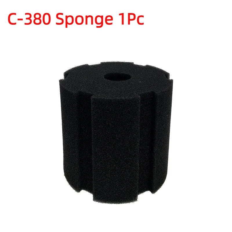 Aquarium Sponge Filter & Replacement Sponges (Air-Driven)