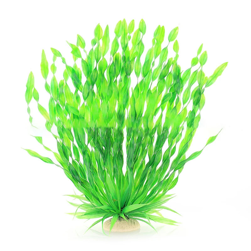 Artificial Aquarium Plants — Green Water Grass, 5 Sizes