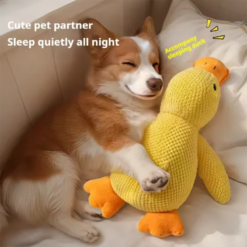 Stomping Duck Interactive Plush Dog Toy