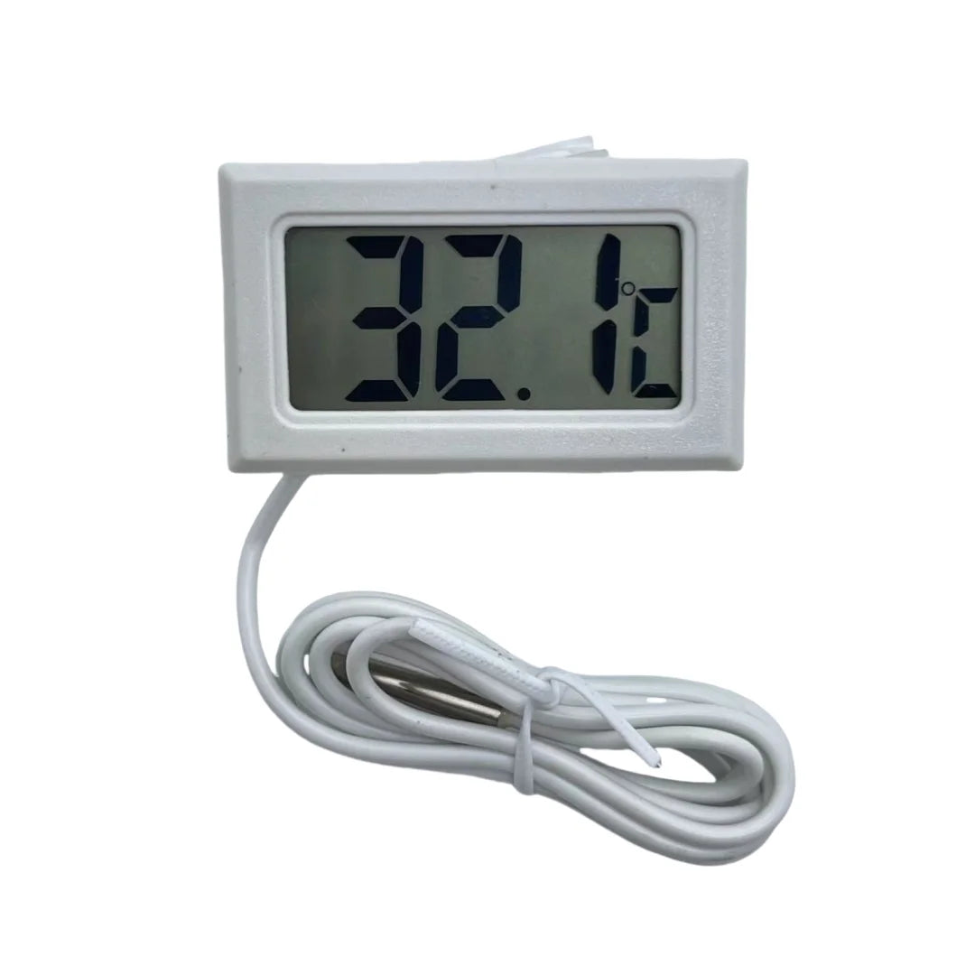 Digital Aquarium Thermometer with Probe — Suction Cup