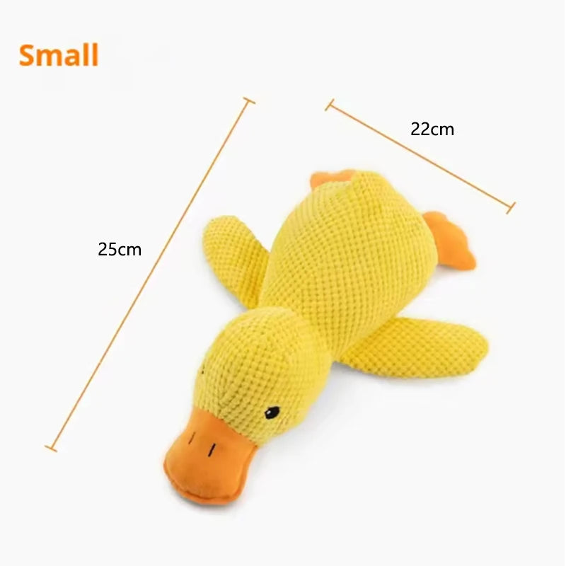Stomping Duck Interactive Plush Dog Toy