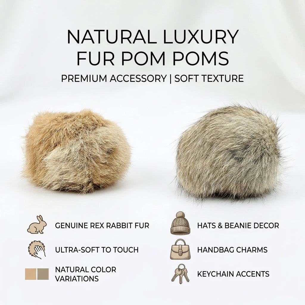 Catnip Rabbit Fur Ball Cat Toys (2-Pack)