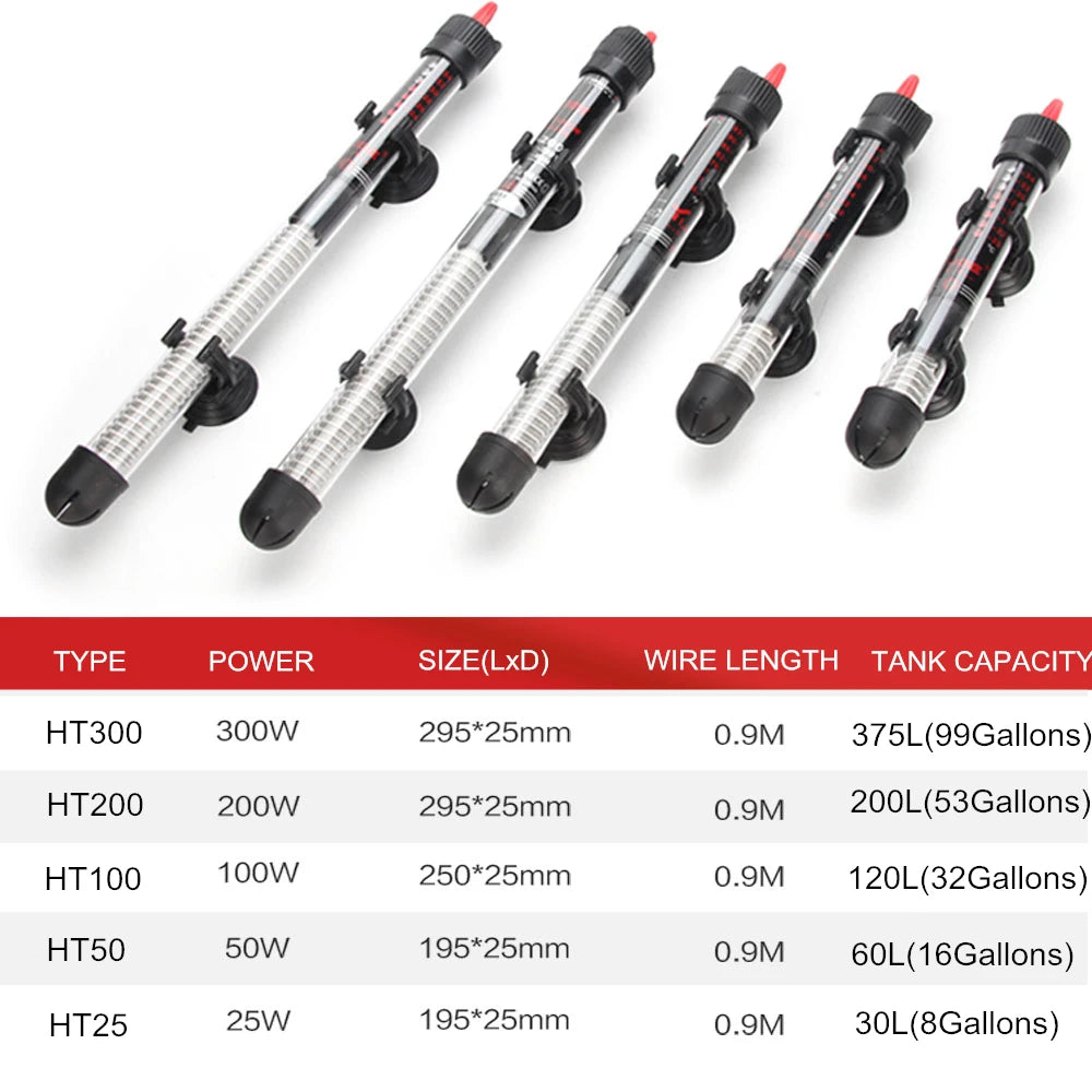 Submersible Aquarium Heater 100W (US Plug)