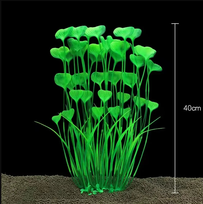 Artificial Aquarium Plants — Green Water Grass, 5 Sizes