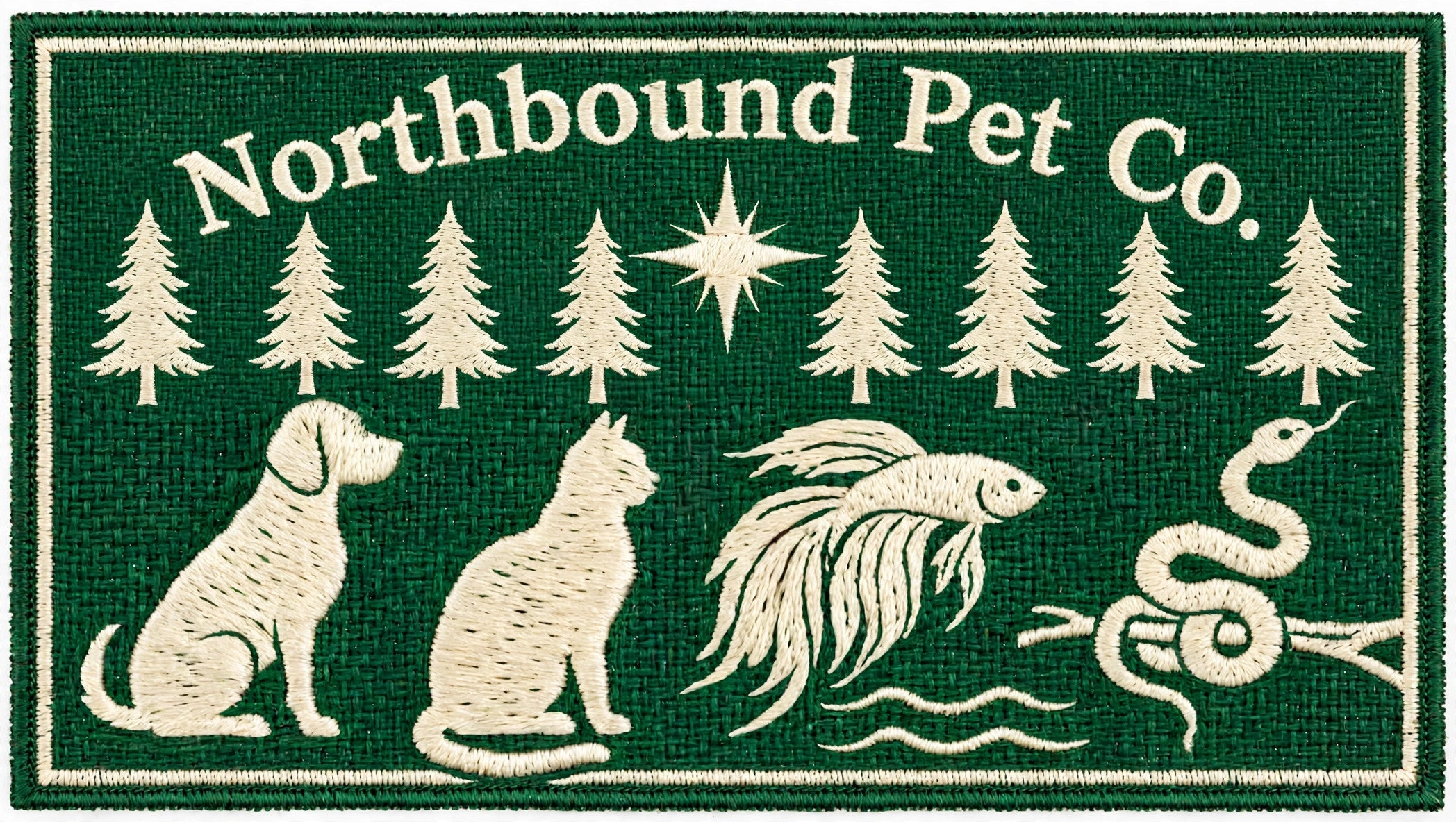 Northbound Pet Co. brand artwork